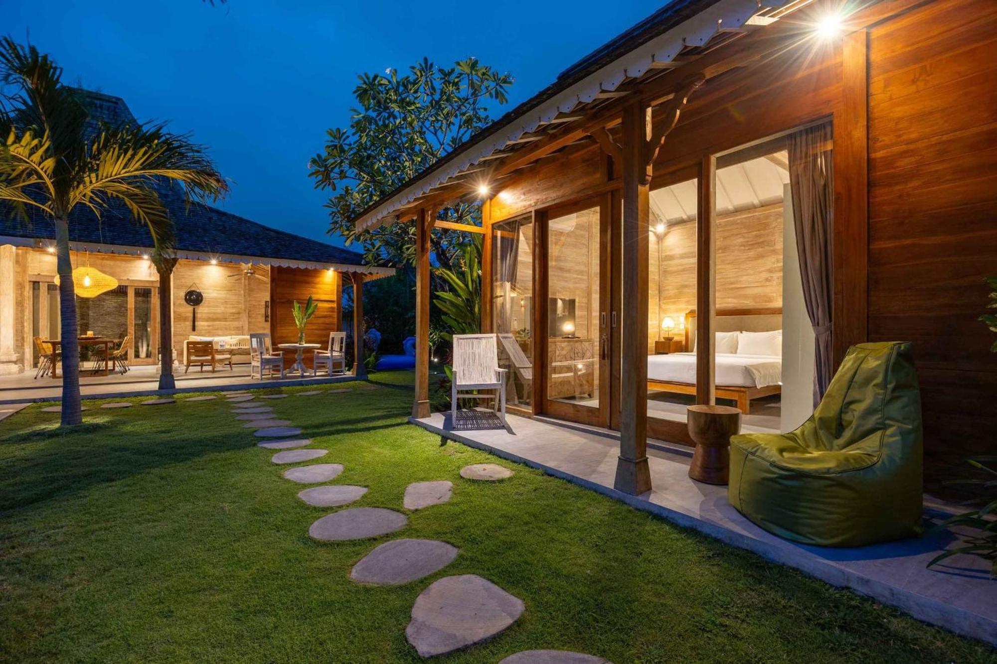 Villa Du Bah - Family Gateway 3Br Villa 12Min To Beach With Private Pool And Parking Kerobokan Exteriör bild
