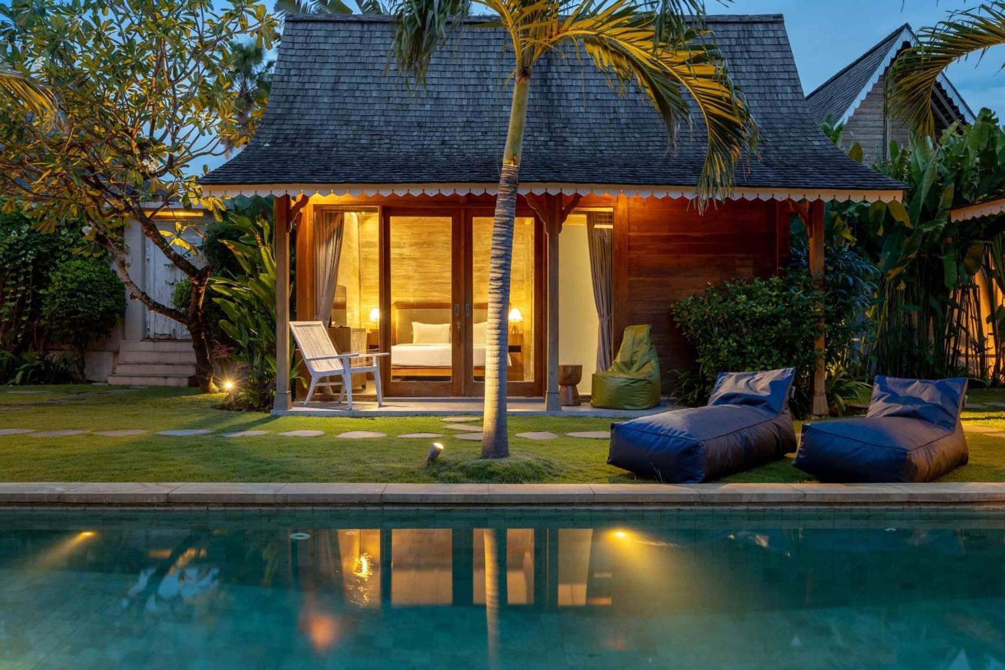 Villa Du Bah - Family Gateway 3Br Villa 12Min To Beach With Private Pool And Parking Kerobokan Exteriör bild