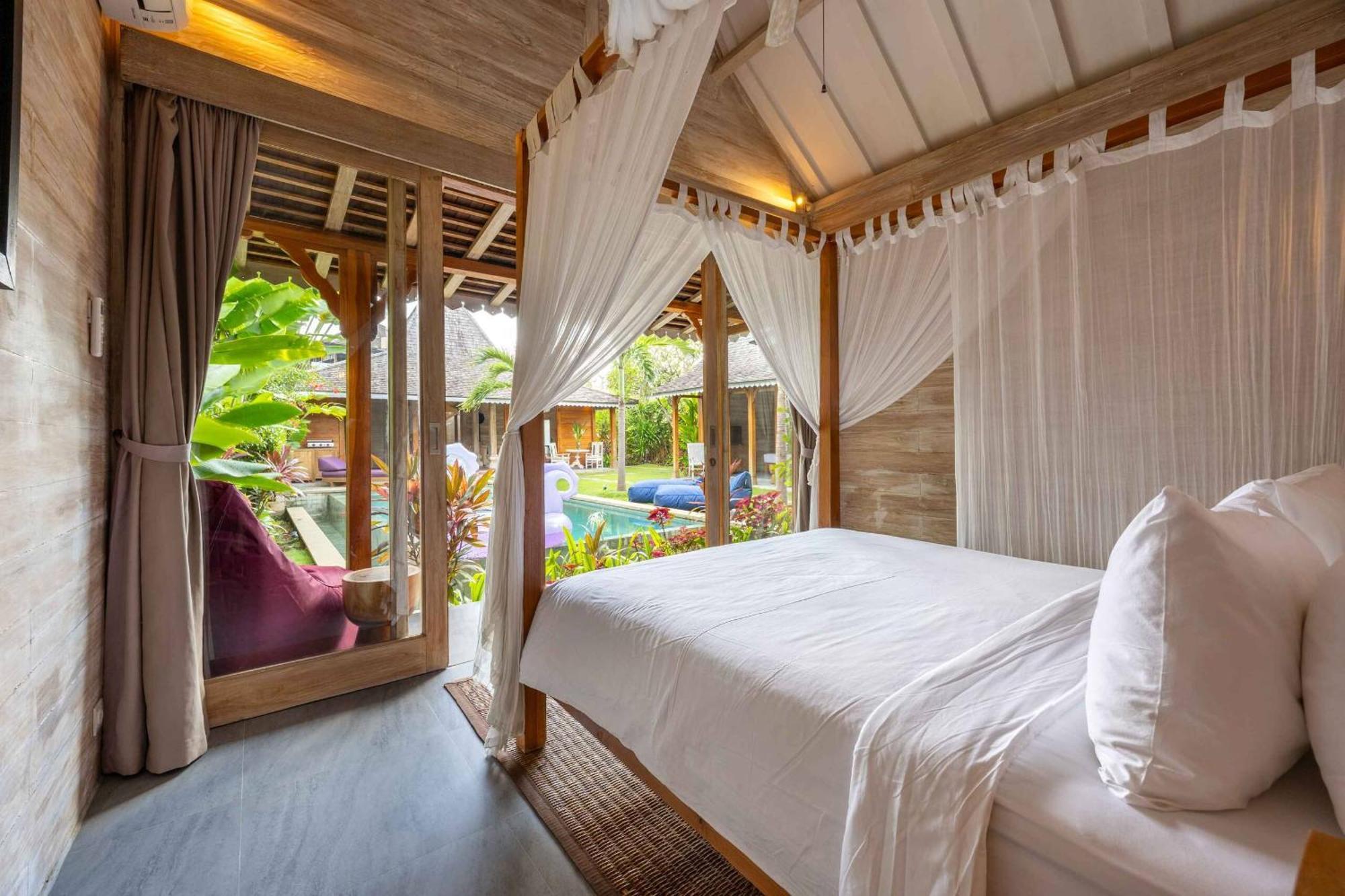 Villa Du Bah - Family Gateway 3Br Villa 12Min To Beach With Private Pool And Parking Kerobokan Exteriör bild