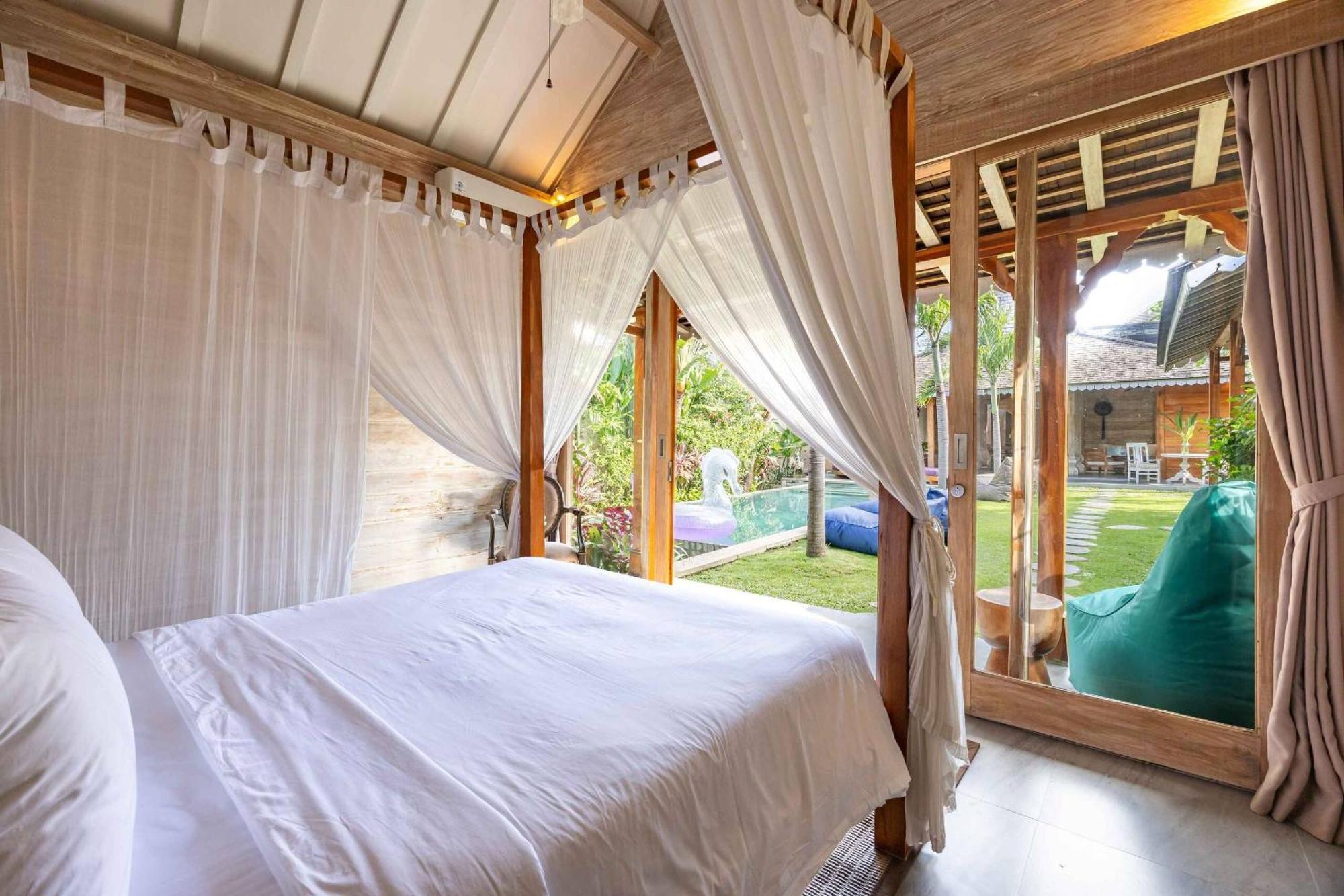 Villa Du Bah - Family Gateway 3Br Villa 12Min To Beach With Private Pool And Parking Kerobokan Exteriör bild