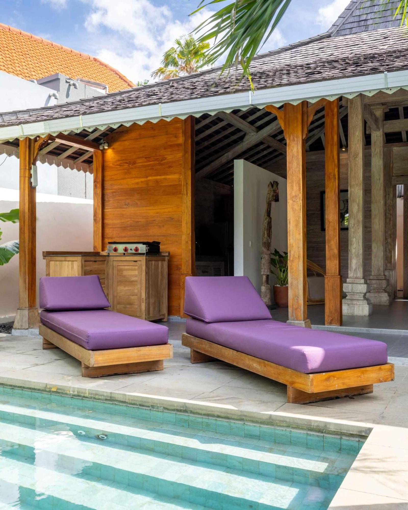 Villa Du Bah - Family Gateway 3Br Villa 12Min To Beach With Private Pool And Parking Kerobokan Exteriör bild